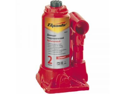 Домкрат гидравлический бутылочный, 3т, h подъема 180-320 мм// SPARTA Compact