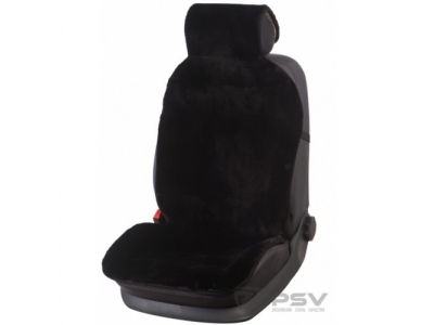 Накидка на сиденье иск.мех. "PSV" Mutton 145x55 Черный (1шт.)