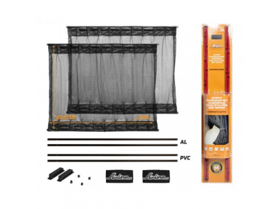 Шторки солнцезащитные раздвижные L ДхВ: 70х42-47см. AIRLINE от Airline Шторки солнцезащитные раздвижные L ДхВ: 70х42-47см. AIRLINE