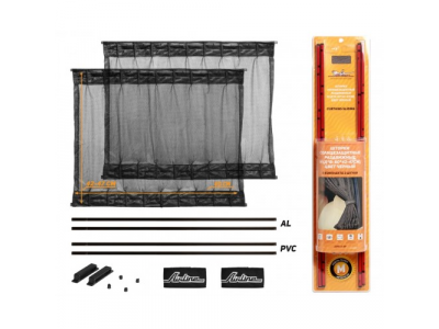 Шторки солнцезащитные раздвижные М ДхВ: 60х42-47см. AIRLINE от Airline Шторки солнцезащитные раздвижные М ДхВ: 60х42-47см. AIRLINE