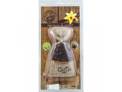 Ароматизатор воздуха подвесной мешочек AZARD "Freshco Coffee" Ваниль и кофе от AZARD Ароматизатор воздуха подвесной мешочек AZARD "Freshco Coffee" Ваниль и кофе