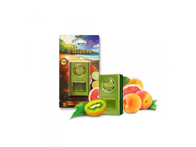 Ароматизатор FOUETTE "FLACON" мембранный "Тропический день" FL-02 на дефлектор