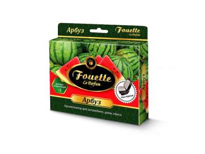 Ароматизатор FOUETTE "Арбуз" F-3 под сиденье двойной концентрации 200 мл