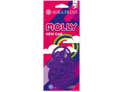 Ароматизатор AURA FRESH MOLLY New Car