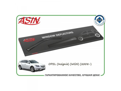 Дефлекторы окон (к-т 4шт.) (OPEL Insignia WGN 2008-)/ASIN.DK2477 ASIN