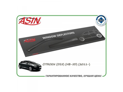Дефлекторы окон (к-т 4шт.) (CT DS5 HB 2011-)/ASIN.DK2424 ASIN