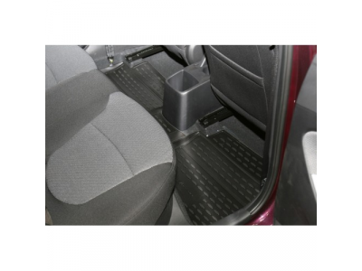 Коврик в багажник KIA Soul 2008->, кросс. (полиуретан)