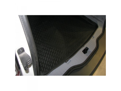 Коврик в багажник NISSAN Qashqai+2 2008-2014, кросс. (полиуретан)