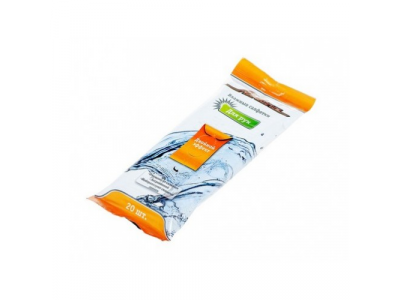 Салфетки влажные AIRLINE для рук (20шт) от Airline Салфетки влажные AIRLINE для рук (20шт)