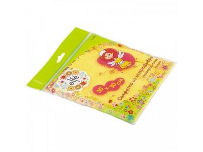 Салфетка универс. из микрофибры голуб. 300*300 мм//Elfe от Elfe Салфетка универс. из микрофибры голуб. 300*300 мм//Elfe