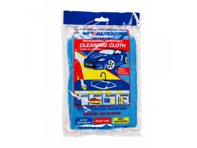 Салфетка протирочная из микрофибры ABRO MASTERS (синяя), 38х40 см от ABRO Салфетка протирочная из микрофибры ABRO MASTERS (синяя), 38х40 см