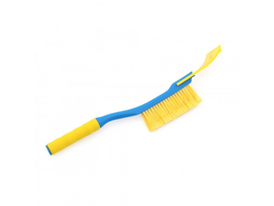 Щетка сметка со скребком 53 см, мягкая ручка от Dollex Щетка сметка со скребком 53 см, мягкая ручка