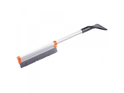 Щетка- сметка для снега со скребком, телескопическая 410-600 мм // STELS от STELS Щетка- сметка для снега со скребком, телескопическая 410-600 мм // STELS