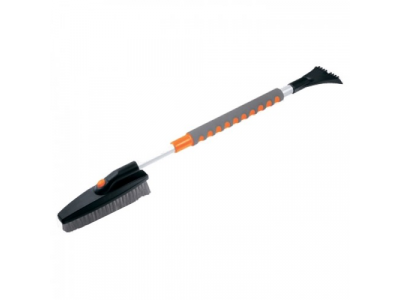 Щетка-сметка для снега со скребком телескопическая 730-1000 мм // STELS от STELS Щетка-сметка для снега со скребком телескопическая 730-1000 мм // STELS