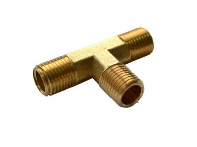 Тройник прямой с внешней резьбой 3 х 1/4" (10шт.)