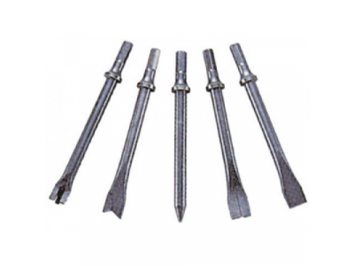 Набор зубил для пневмомолотка 5 предметов 175мм от LICOTA Набор зубил для пневмомолотка 5 предметов 175мм