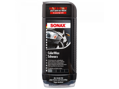 Цветной воск "Черный блеск" + карандаш (черный)