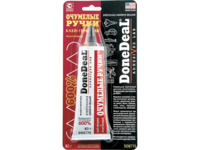 Эластичный клей-герметик "Очумелые ручки" от DONE DEAL Эластичный клей-герметик "Очумелые ручки"