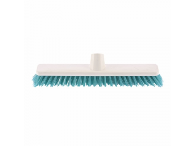 Щетка пластмассовая "SHROBER" для чистки ковров 270 мм, бирюзовая щетина // ELFE