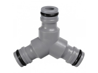 Тройник для разветвления или соединения штуцерный // PALISAD LUXE от PALISAD Тройник для разветвления или соединения штуцерный // PALISAD LUXE