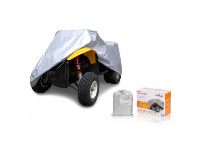 Чехол-тент на квадроцикл защитный, размер М (208*122*80см), цвет серый, универсальный