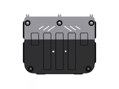 Защита картера и КПП BMW Arrizo 7 от SHERIFF Защита картера и КПП BMW Arrizo 7