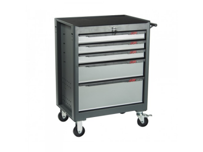 JTC Тележка инструментальная 5 секций серая JTC от JTC JTC Тележка инструментальная 5 секций серая JTC