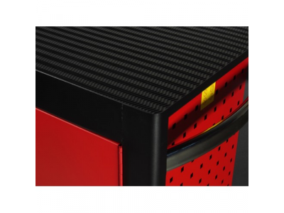 JTC Тележка инструментальная 7 секций красная с боковым ящиком JTC от JTC JTC Тележка инструментальная 7 секций красная с боковым ящиком JTC