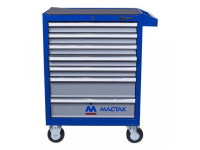 Тележка инструментальная, 7 ящиков, синяя, МАСТАК от МАСТАК Тележка инструментальная, 7 ящиков, синяя, МАСТАК