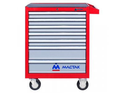 Тележка инструментальная, 7 ящиков, красная, МАСТАК от МАСТАК Тележка инструментальная, 7 ящиков, красная, МАСТАК
