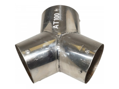 Насадка металлическая y-образная для шланга D=100 мм Nordberg AT100 от NORDBERG Насадка металлическая y-образная для шланга D=100 мм Nordberg AT100