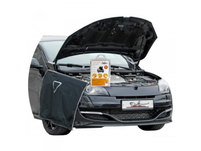 Накидка защитная на бампер и крылья 100х72см, цвет серый AIRLINE от Airline Накидка защитная на бампер и крылья 100х72см, цвет серый AIRLINE