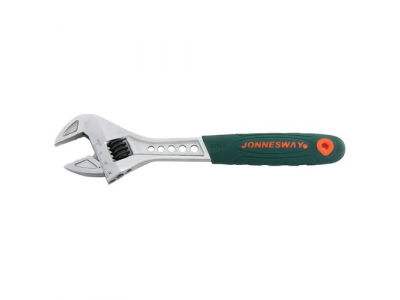 Ключ разводной эргономичный (пластиковая ручка) 0-19мм. L-150мм, W27AT6 JONNESWAY