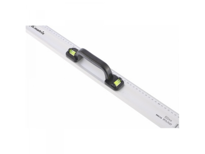 Линейка-уровень, 800 мм, металлическая, пластмассовая ручка 2 глазка// MATRIX MASTER