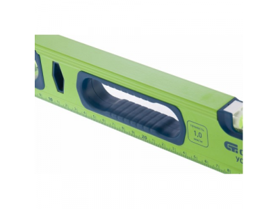 Уровень алюминиевый УС-1,0-1500, фрезерованный, 3 глазка, рукоятки, 1500 мм СИБРТЕХ