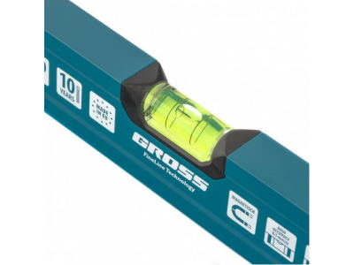 Уровень алюминиевый, 600 мм, магнит, 2 глазка, Magnetisch Gross от GROSS Уровень алюминиевый, 600 мм, магнит, 2 глазка, Magnetisch Gross