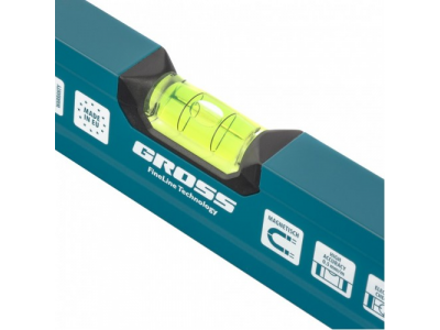 Уровень алюминиевый, 800 мм, магнит, 2 глазка, Magnetisch Gross от GROSS Уровень алюминиевый, 800 мм, магнит, 2 глазка, Magnetisch Gross