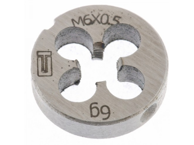 Плашка М6 х 0,5 мм// СИБРТЕХ от СИБРТЕХ Плашка М6 х 0,5 мм// СИБРТЕХ