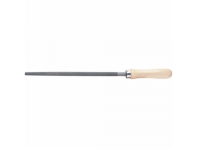 Напильник, 250 мм, круглый, деревянная ручка// СИБРТЕХ