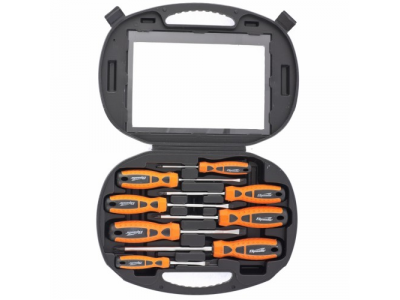 Набор отверток, СrV, в пластмассовом боксе, 8 шт.// SPARTA