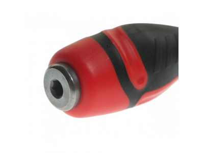 JTC Отвертка шлицевая SL 8.0х250мм усиленная со сквозным стержнем JTC