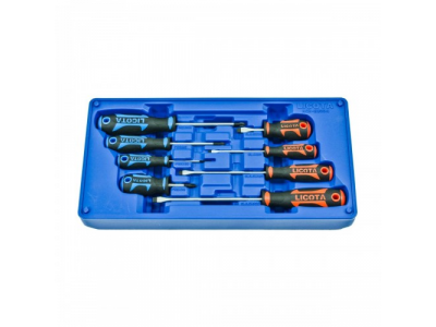 Набор отверток, 8пр., в ложементе-кейсе