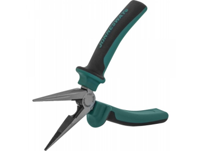 Длинногубцы с двухкомпонентными рукоятками 6", P1116 JONNESWAY