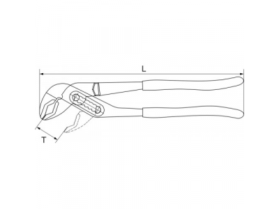 Клещи переставные 400 мм