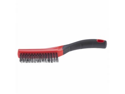 Щетка зачистная 3-х рядная, двухкомпонентная рукоятка MATRIX от MATRIX Щетка зачистная 3-х рядная, двухкомпонентная рукоятка MATRIX