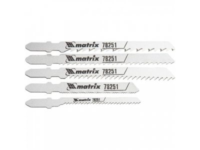 Набор полотен для электролобзика универсальный, 5шт. MATRIX Professional