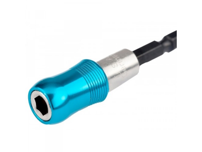 Адаптер для бит с держателем и двойным магнитом,1/4"//GROSS