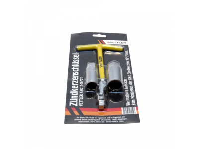 Ключ свечной с карданным шарниром 16*21 мм VETTLER