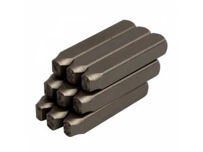 Набор ударных клейм 8 мм, цифры, 9 предметов, KING TONY