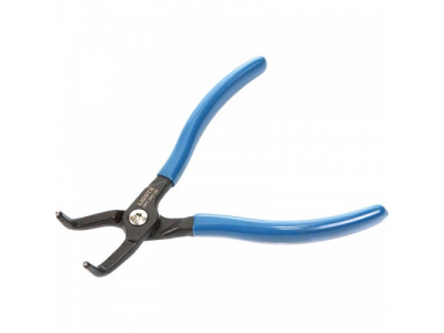 Съемник стопорных колец усиленный, сжим, загнутый 180 мм